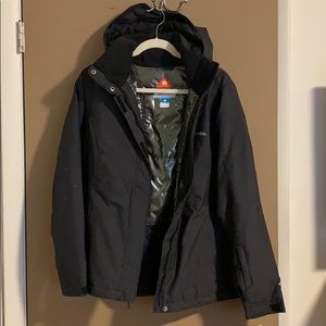 Women’s black Columbia jacket